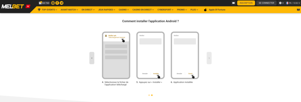 MelBet APK - Télécharger Paris Sportifs APP | Tunisie 2026-05-25 15-53-18