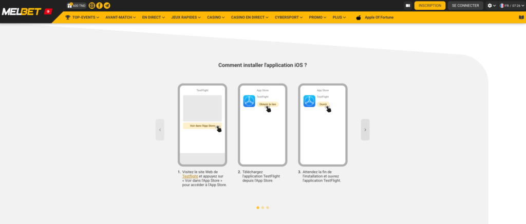 MelBet APK - Télécharger Paris Sportifs APP | Tunisie 2026-05-26 09-26-24
