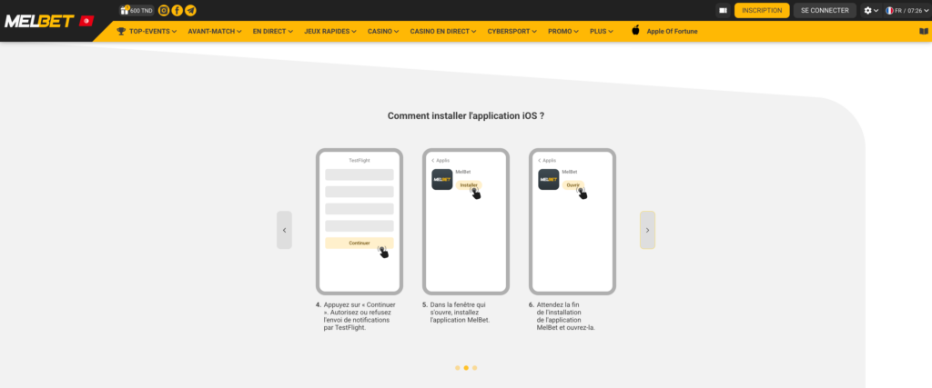 MelBet APK - Télécharger Paris Sportifs APP | Tunisie 2026-05-26 09-26-51